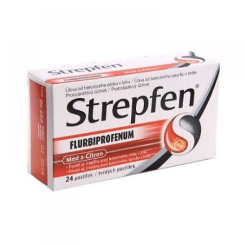 Strepfen Honey & Lemon 24 lozenges