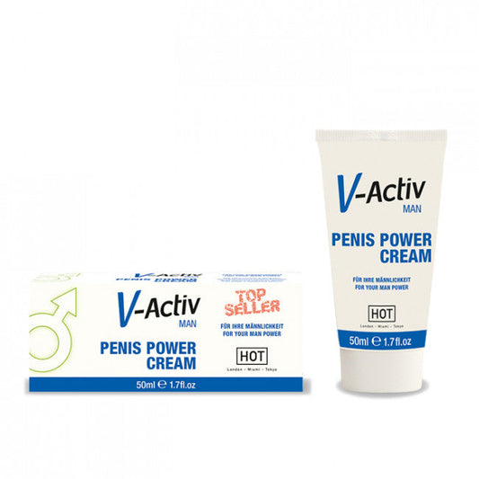HOT V-Activ Penis Power Cream for Men 50ml