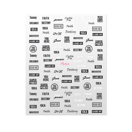 MOYRA nail stickers 09