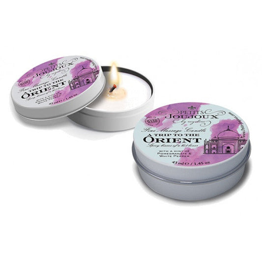 Petits JouJoux Massage Candle A trip to Orient Pomegranate & White Pepper 43ml