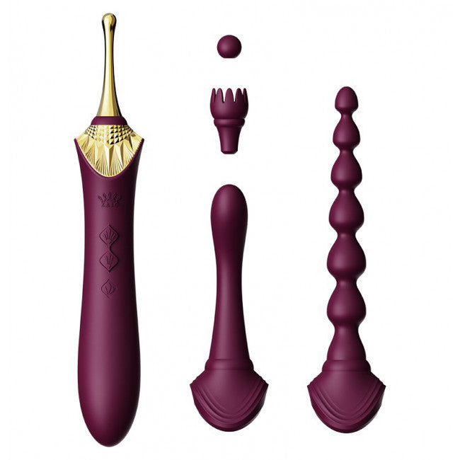 Zalo Bess 2 Heating Clitoral Vibrator Velvet Purple