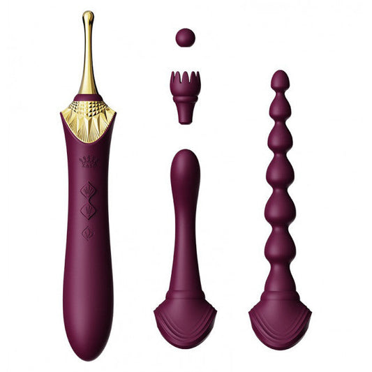 Zalo Bess 2 Heating Clitoral Vibrator Velvet Purple