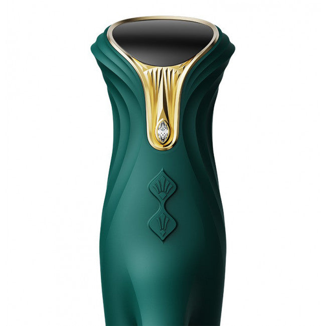 Zalo Mose Thrusting Rabbit Vibrator Green