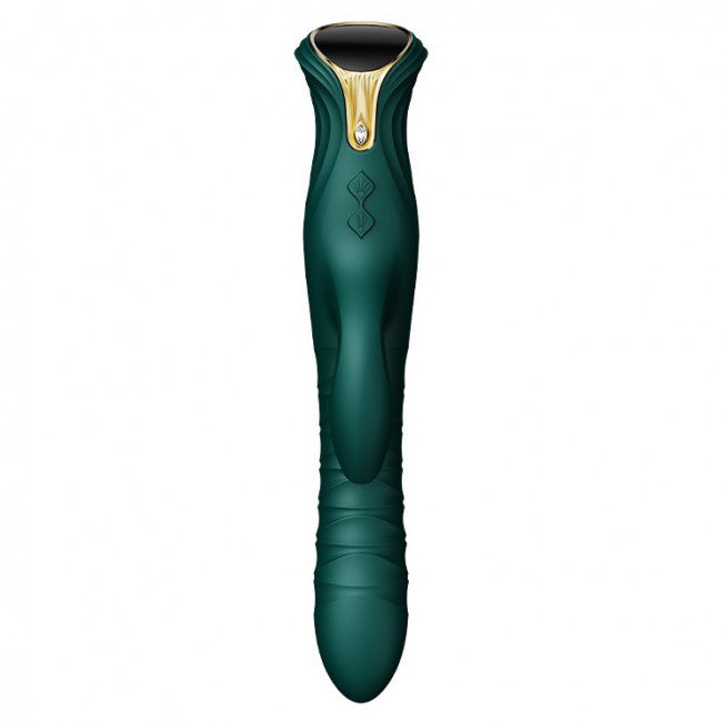 Zalo Mose Thrusting Rabbit Vibrator Green