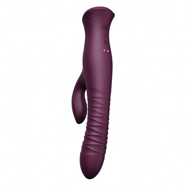 Zalo Mose Thrusting Rabbit Vibrator Purple