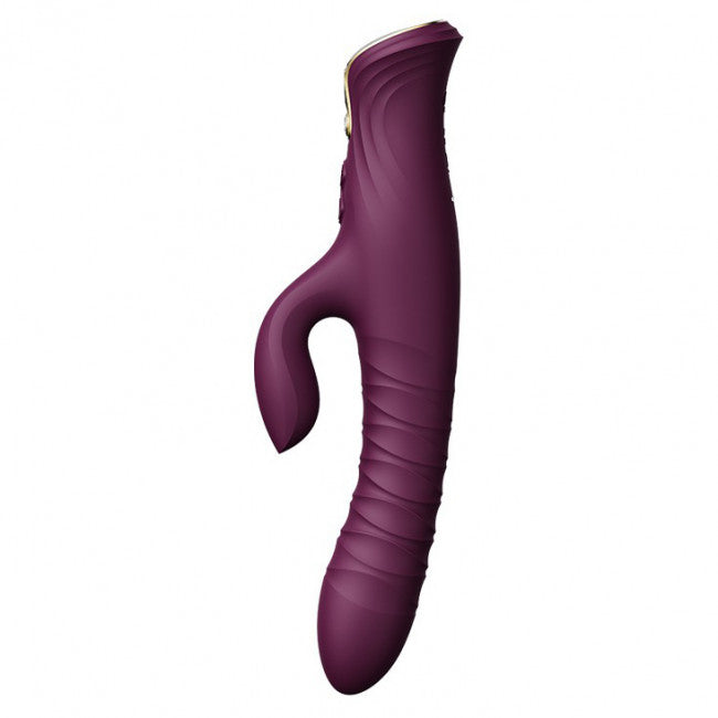 Zalo Mose Thrusting Rabbit Vibrator Purple