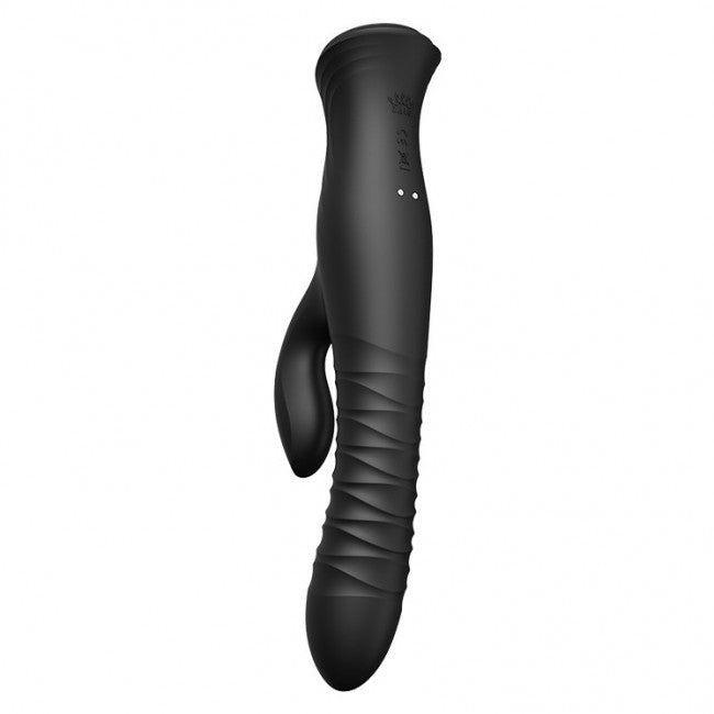 Zalo Mose Thrusting Rabbit Vibrator Black