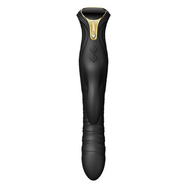 Zalo Mose Thrusting Rabbit Vibrator Black