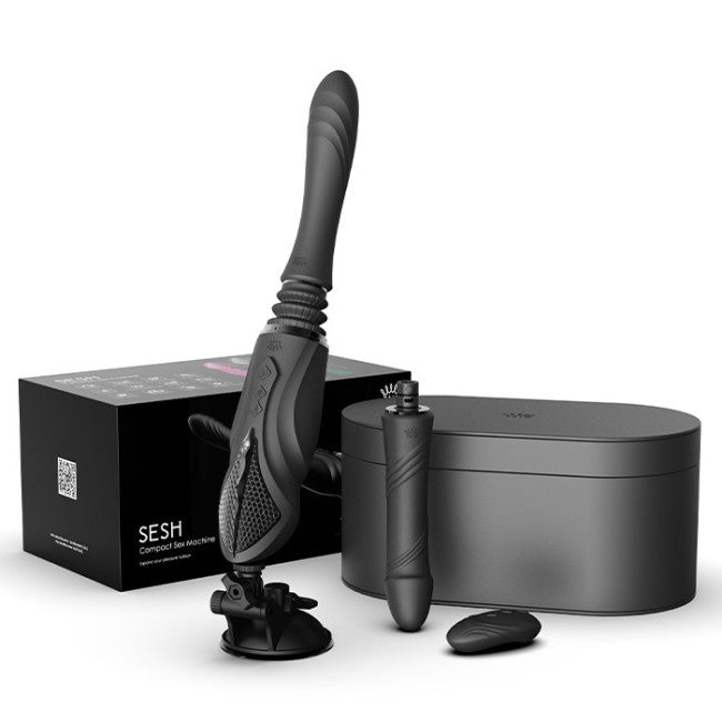 Zalo Sesh Compact Sex Machine Obsidian Black