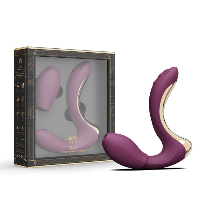 Zalo Talis G-Spot Pulsewave Vibrator Velvet Purple