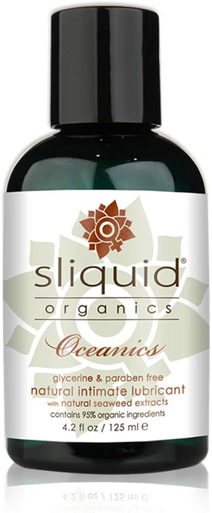 Sliquid Organics Oceanics Carrageenan Natural Lubricant 125ml