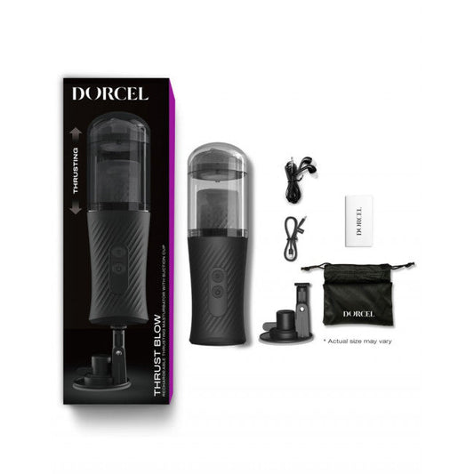Dorcel Thrust Blow Automatic Thrusting Masturbator Black