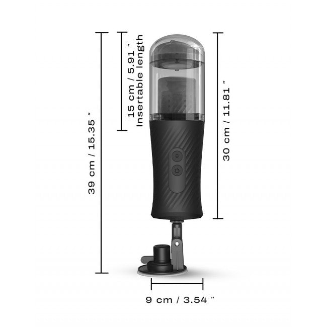 Dorcel Thrust Blow Automatic Thrusting Masturbator Black