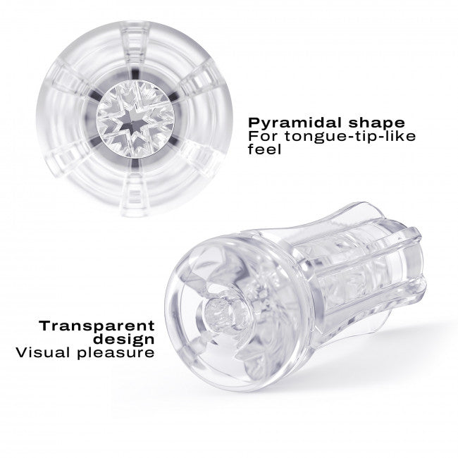 Dorcel Deep Blow Extrem Sleeve for Masturbator Transparent