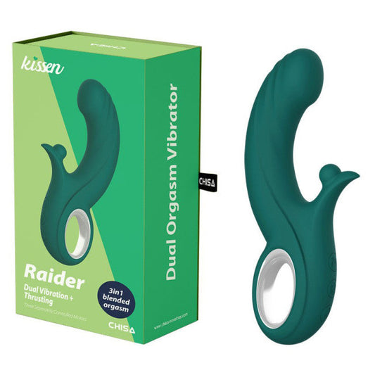 Chisa Kissen Raider Dual Vibration + Thrusting Green