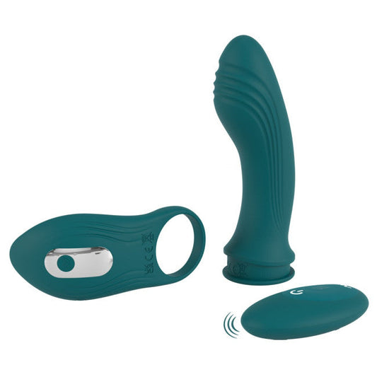 Coup!es Choice RC 3-in-1 Vibrator Green