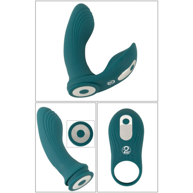 Coup!es Choice RC 3-in-1 Vibrator Green