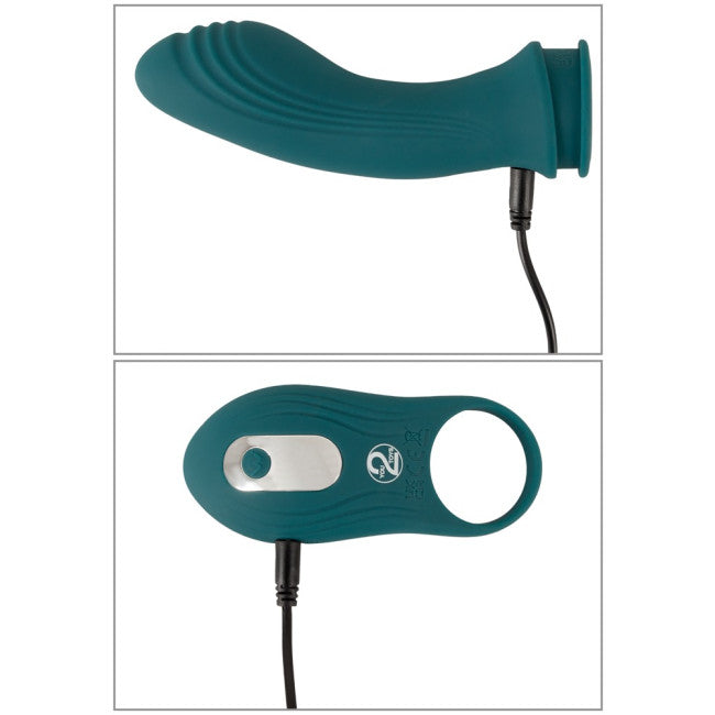 Coup!es Choice RC 3-in-1 Vibrator Green