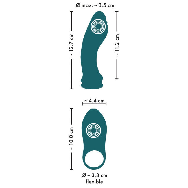 Coup!es Choice RC 3-in-1 Vibrator Green