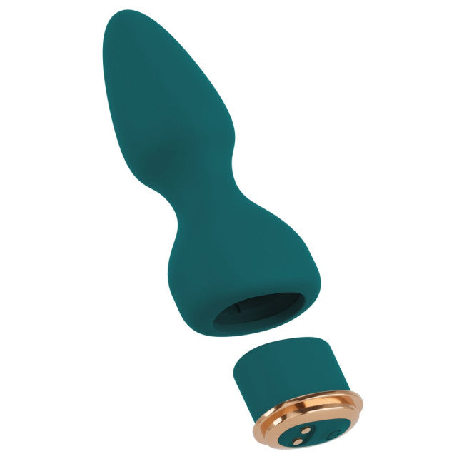 Coup!es Choice RC Mini Vibrator with 4 Attachments Green