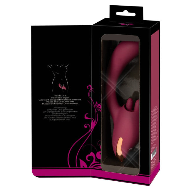 Javida 2 Function Vibrator Vibration & Licking Purple