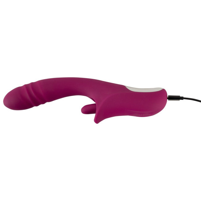 Javida Licking & Thrusting Vibrator Purple