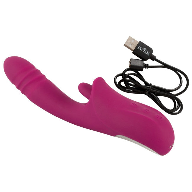 Javida Licking & Thrusting Vibrator Purple