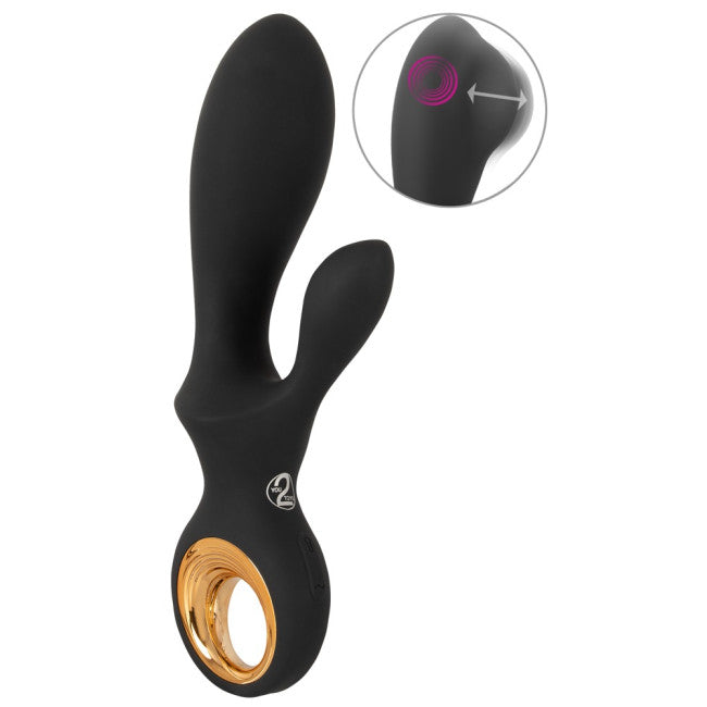 Eternal Inflatable Rabbit Vibrator Black