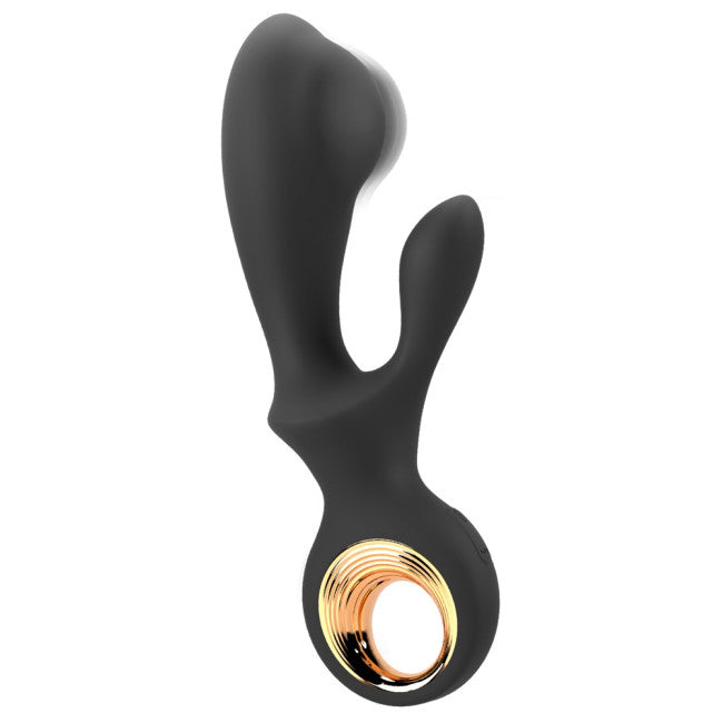 Eternal Inflatable Rabbit Vibrator Black