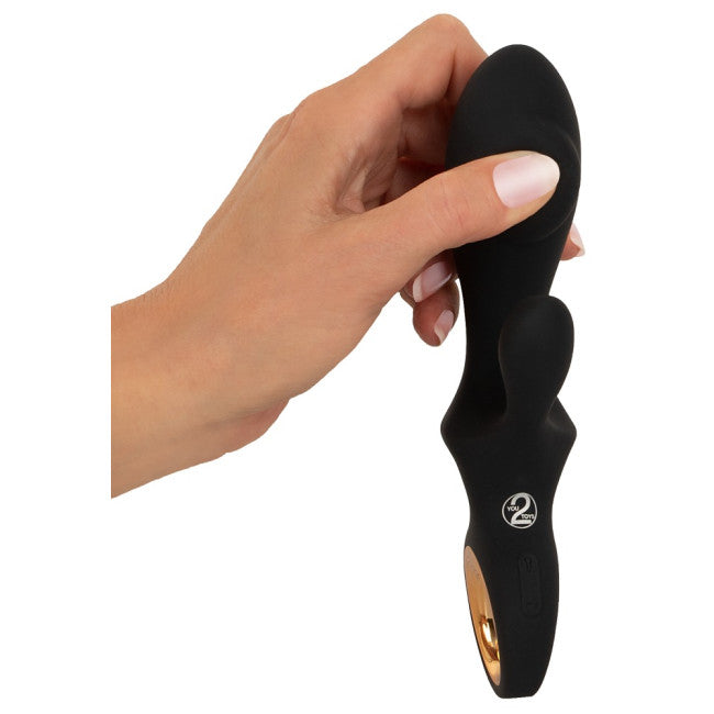 Eternal Inflatable Rabbit Vibrator Black