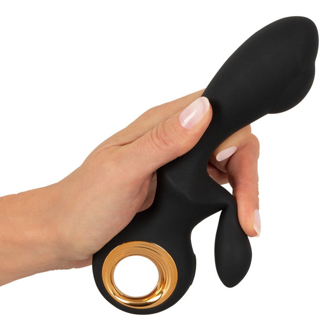 Eternal Inflatable Rabbit Vibrator Black