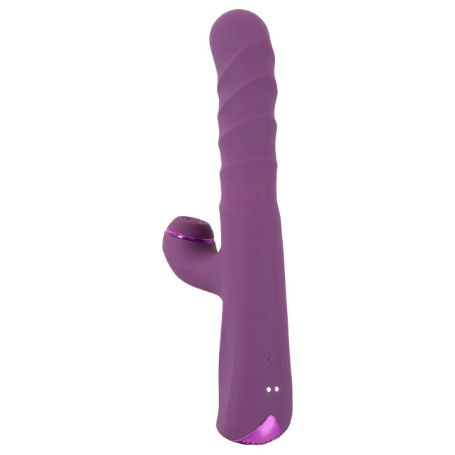 Javida 3 Function Vibration & Thrusting & Thumping Rabbit Vibrator Purple