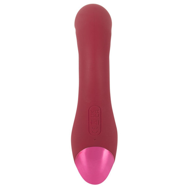 Javida 3 Function Vibrator Thrusting & Thumping Red