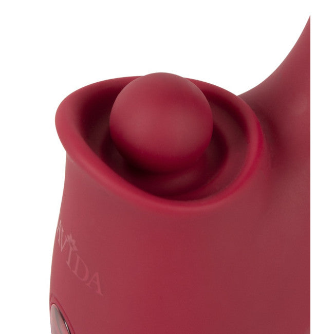 Javida 3 Function Vibrator Thrusting & Thumping Red