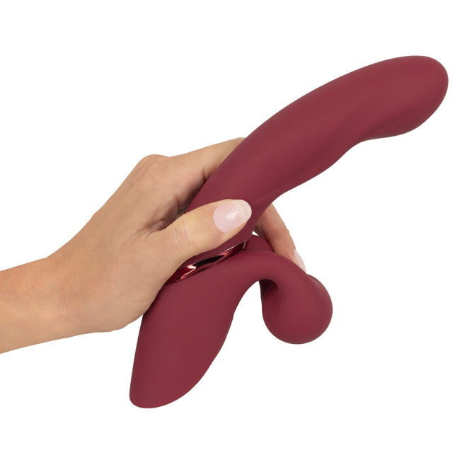 Javida 2 Function Rabbit Vibrator Vibration & Thumping Red