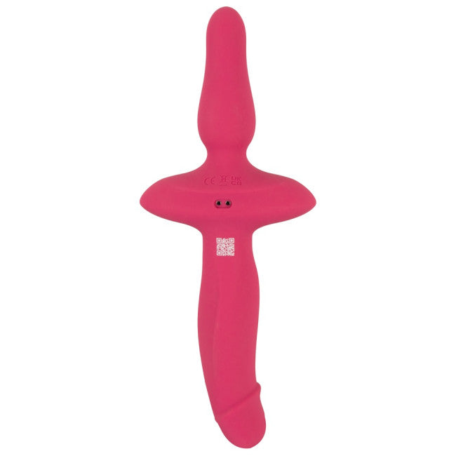 Coup!es Choice 2in1 Vibrator + Butt Plug Pink