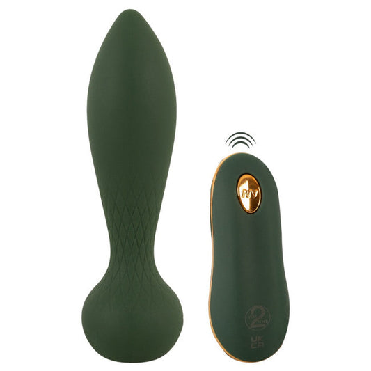 Emerald Love Luxurious RC Anal Plug Green