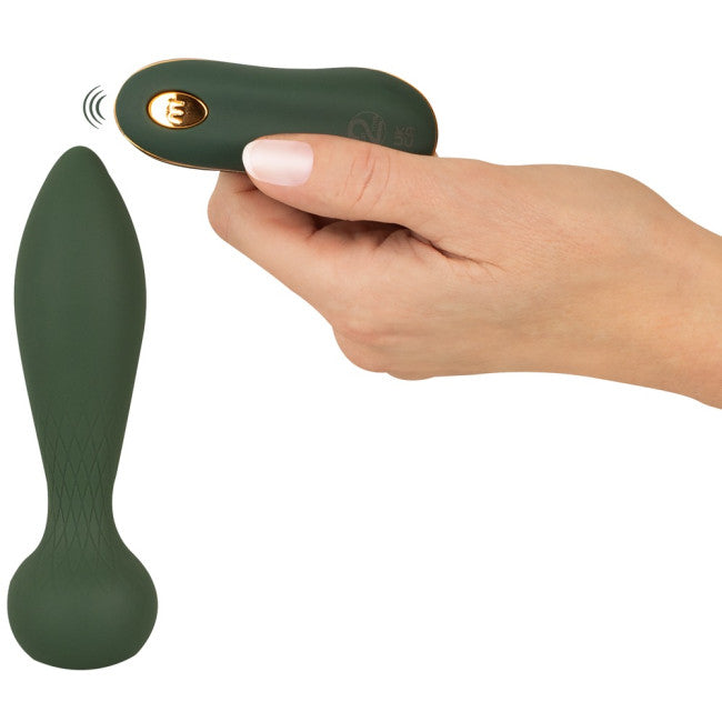Emerald Love Luxurious RC Anal Plug Green