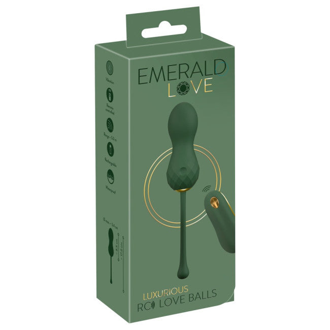 Emerald Love Luxurious RC Love Balls Green