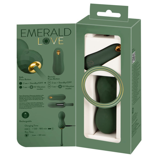 Emerald Love Luxurious RC Love Balls Green