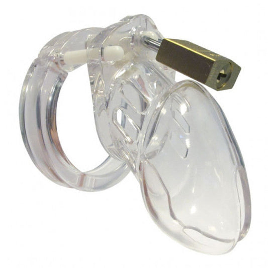 CB-X CB-6000S Small Male Chastity Device Transparent