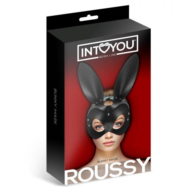 InToYou Roussy Bunny Mask Adjustable Black