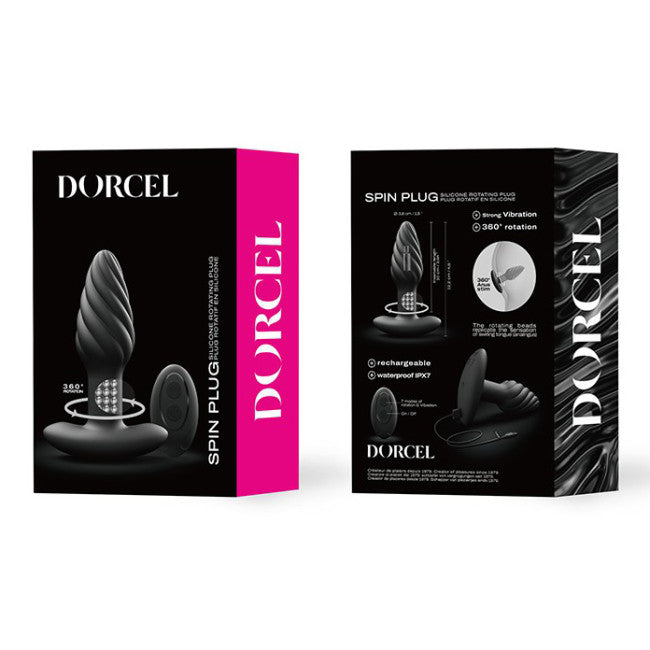Dorcel Spin Plug Black