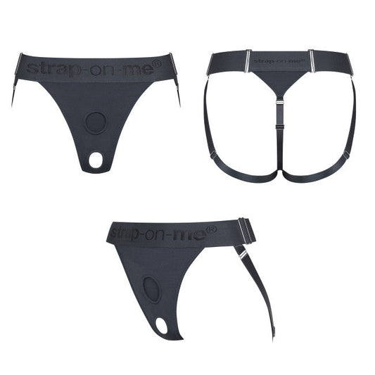 strap-on-me Harness Lingerie Unique Grey