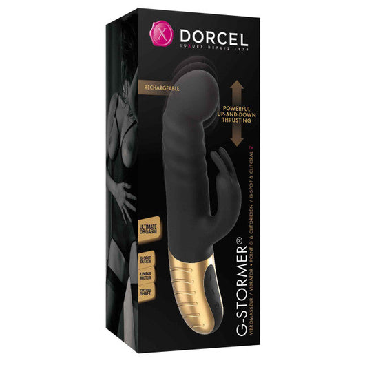 Dorcel G-Stormer Rechargeable Rabbit Black