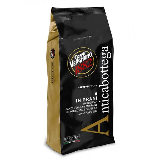 Vergnano Anticabottega 90% Arabica 10% Robusta coffee beans 1000 g
