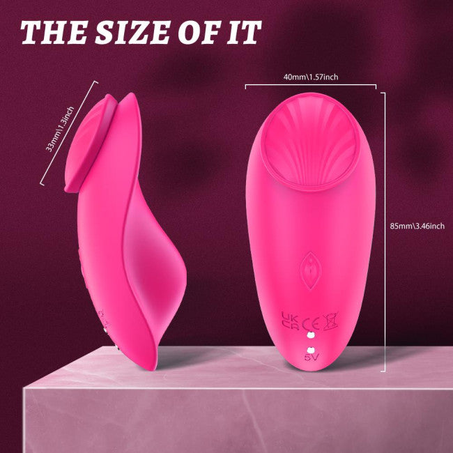 Passion Labs Vivid Wearable Vibrator with Remote Pink