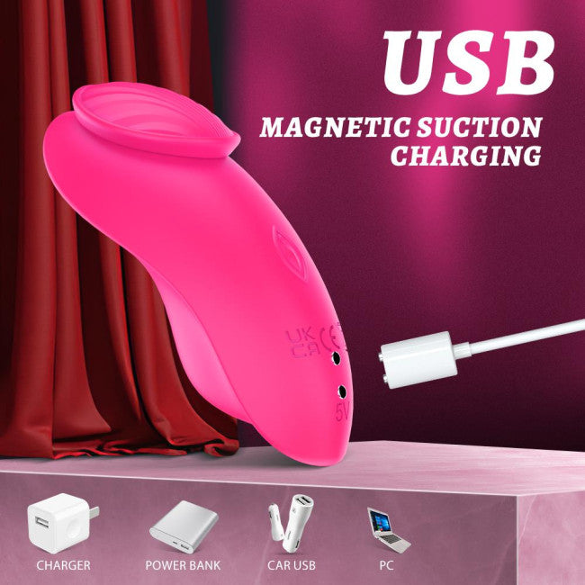Passion Labs Vivid Wearable Vibrator with Remote Pink