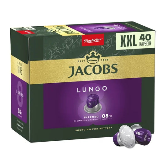 Jacobs Lungo Intenso 8 XXL capsules 40 pcs