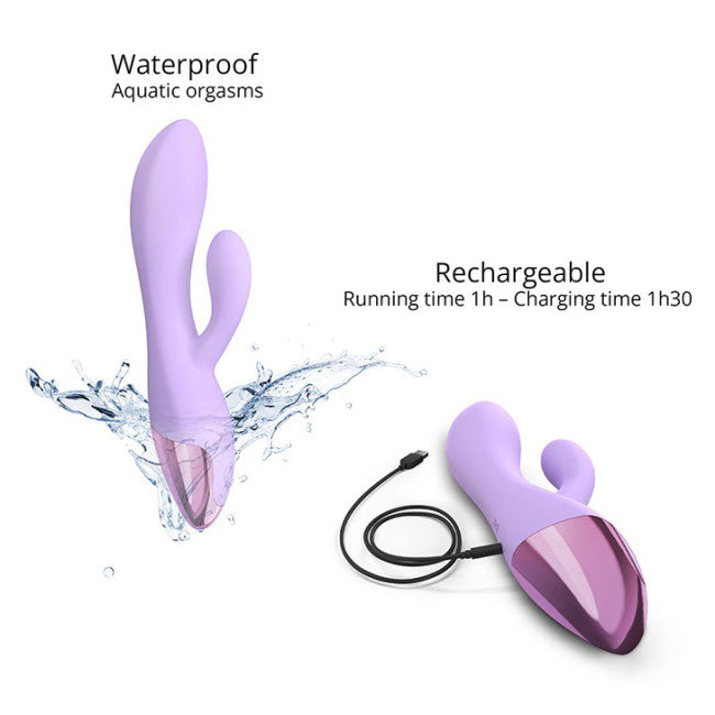 Love to Love Funky Bunny Rabbit Vibrator Mauve
